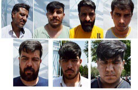 این ۷ سارق را شناسایی کنید +عکس