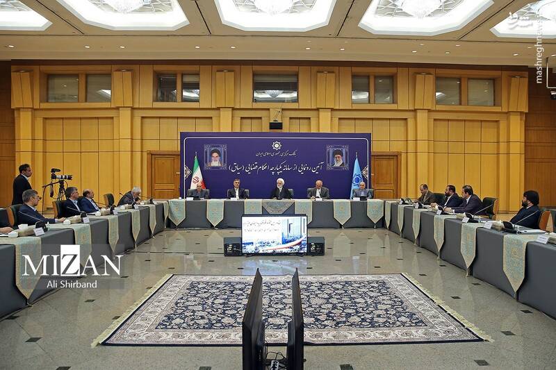 عکس/ حضور اژهای درآیین رونمایی از سامانه یکپارچه احکام قضایی