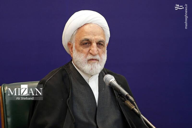 عکس/ حضور اژهای درآیین رونمایی از سامانه یکپارچه احکام قضایی