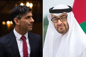 سران انگلیس و امارات درباره ایران گفت‌وگو کردند