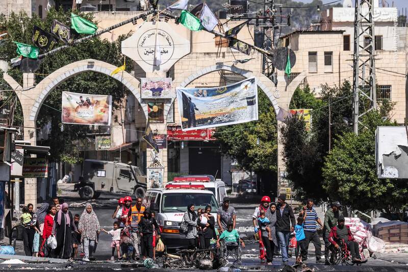 حال و روز اردوگاه جنین بعد از حمله نظامیان رژیم صهیونیستی در کرانه باختری