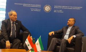 دیدار امیرعبداللهیان با وزیر امور خارجه سوریه