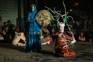 عکس/هشتمین روز جشنواره تئاتر عروسکی مبارک