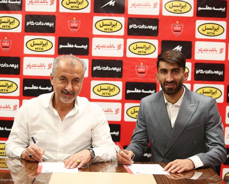 پایان جنجال بیرانوند با تمدید قرارداد ۲ ساله با پرسپولیس +عکس