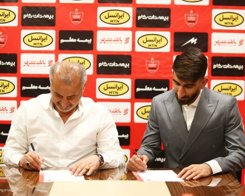 پایان جنجال بیرانوند با تمدید قرارداد ۲ ساله با پرسپولیس +عکس
