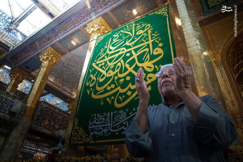 عکس/ حال و هوای کربلا در روز عید غدیر