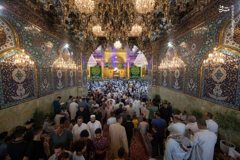 عکس/ حال و هوای کربلا در روز عید غدیر