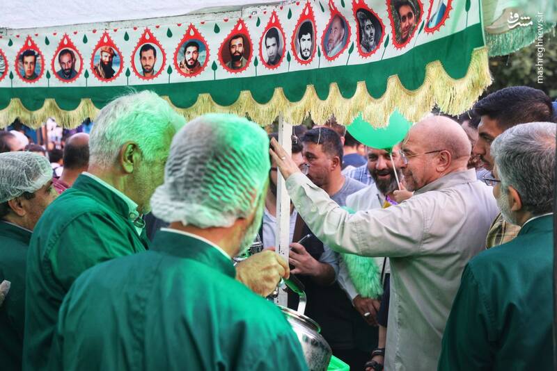 عکس/ حضور قالیباف در مهمونی ۱۰ کیلومتری تهران