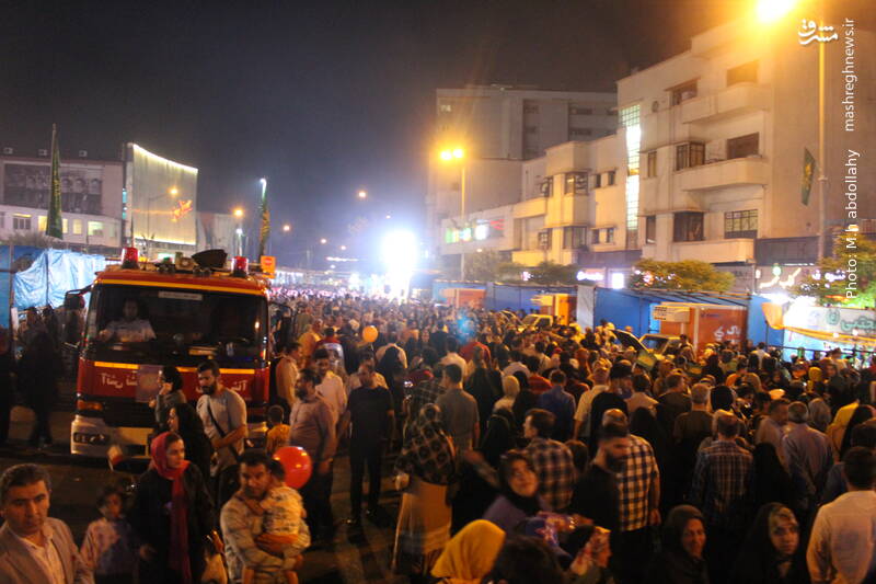 عکس/ حضور پر شور تهرانیها در مهمونی ۱۰ کیلومتری _(۲)