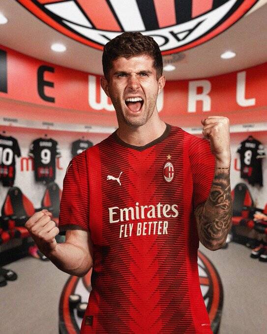 ستاره فوتبال آمریکا راهی میلان شد +عکس