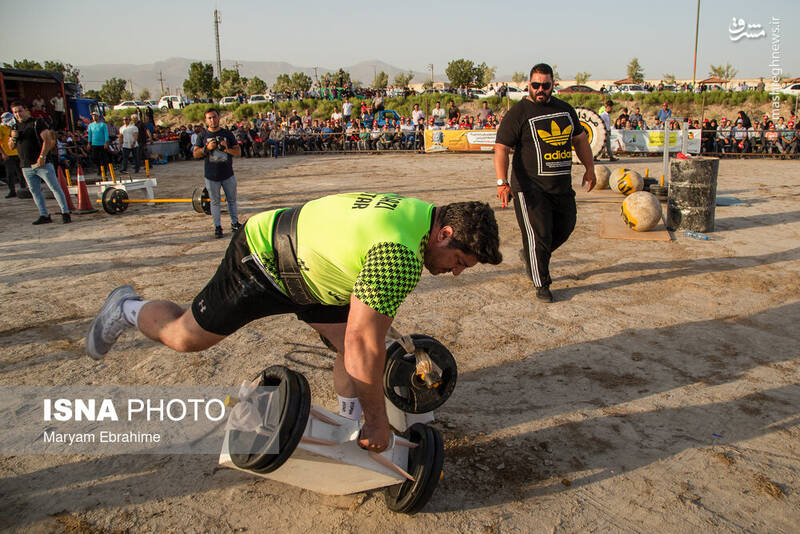 عکس/ مسابقات مردان آهنین انتخابی کشور در ارومیه