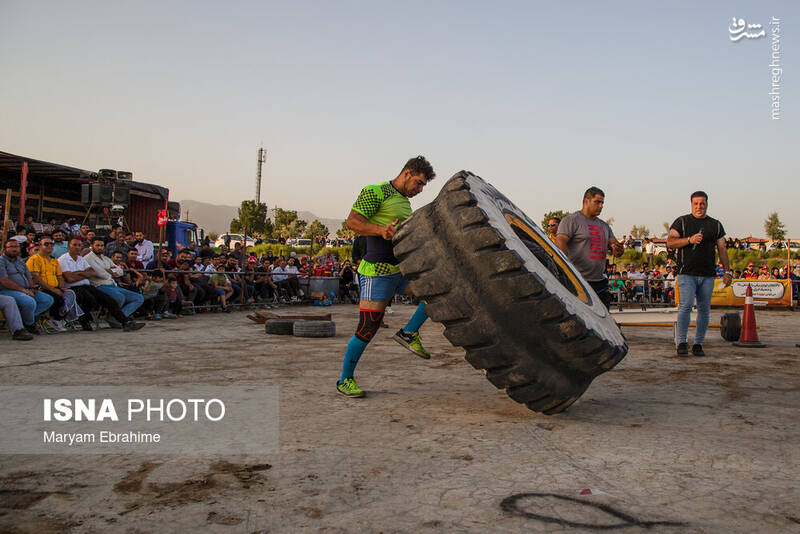 عکس/ مسابقات مردان آهنین انتخابی کشور در ارومیه