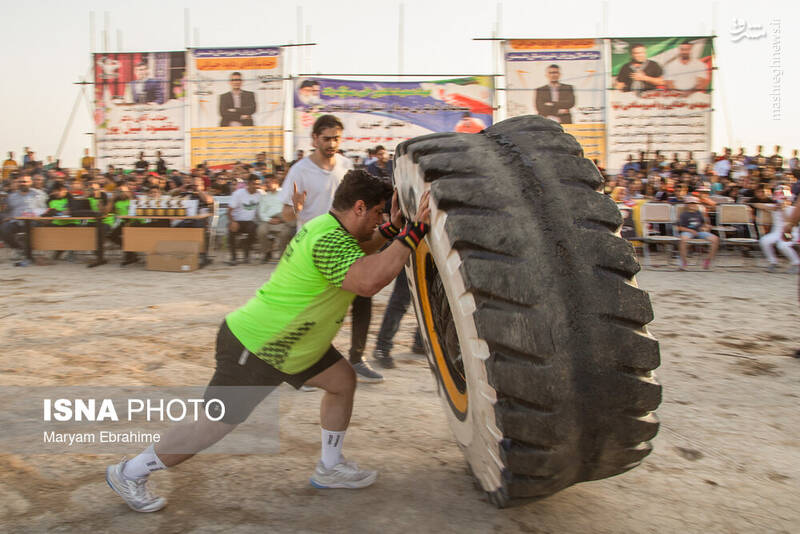 عکس/ مسابقات مردان آهنین انتخابی کشور در ارومیه