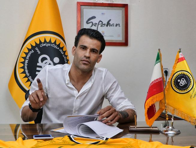 مهاجم مورد علاقه یحیی سپاهانی شد + عکس