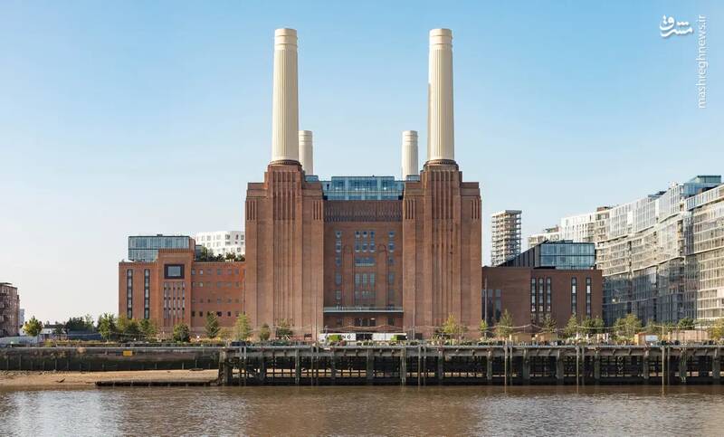 نیروگاه Battersea در لندن _ انگلستان