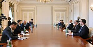 وزیر جنگ تل‌آویو در باکو با علی اف دیدار کرد