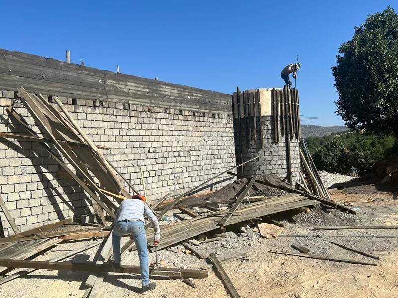 احداث پاسگاه در مرز عراق و ترکیه+عکس