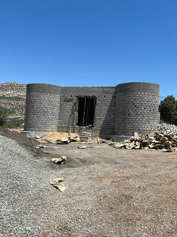 احداث پاسگاه در مرز عراق و ترکیه+عکس