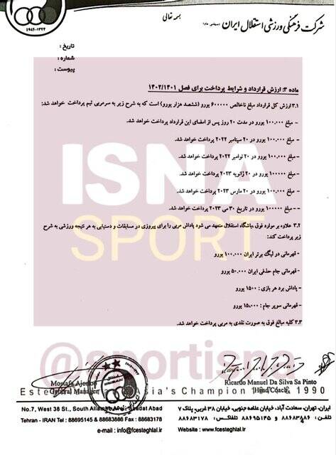 متن کامل قرارداد ساپینتو با استقلال + سند