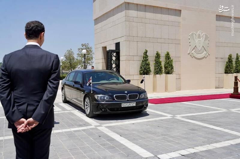 استقبال رسمی بشار اسد از نخستوزیر عراق + عکس