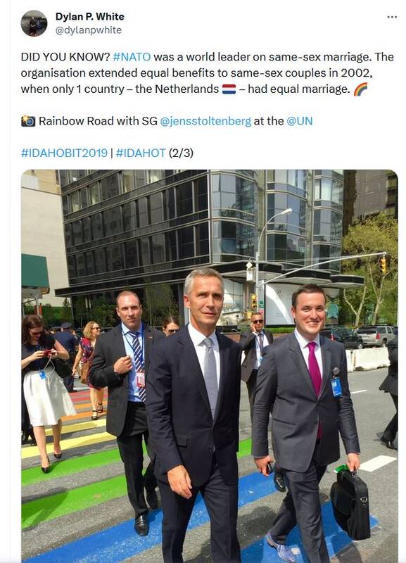 عکس یادگاری شرکای زندگی سران ناتو با ننگ «همجنسبازی»/ حمایت از همجنسبازی و جنگ فرهنگی چگونه دستورکار «ناتو» شد؟ +عکس