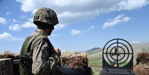 تیراندازی نیروهای جمهوری آذربایجان به دو موضع مرزی ارتش ارمنستان