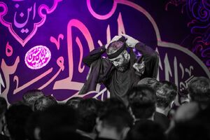 صوت/ شب نهم محرم با نوای سید رضا نریمانی شب دو طفلان زینب کبری(س) در هیئت فداییان حسین اصفهان