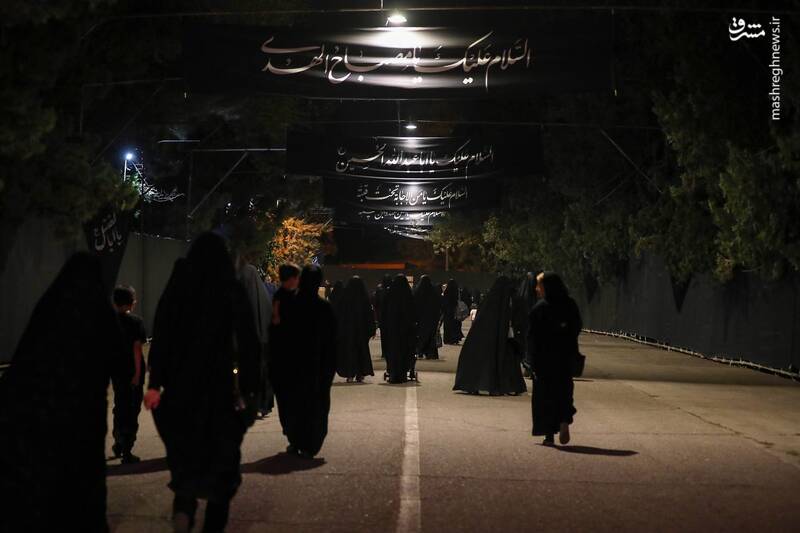 هیأت ۹۰ هزار مترمربعی سیاه و سفید محمود کریمی+عکس