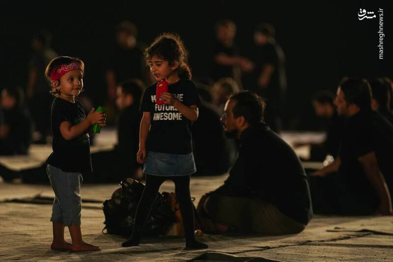 هیأت ۹۰ هزار مترمربعی سیاه و سفید محمود کریمی+عکس