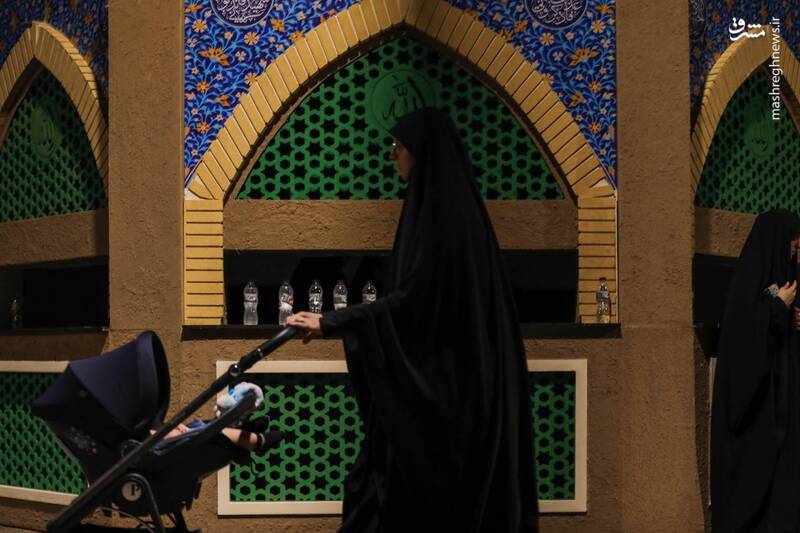 هیأت ۹۰ هزار مترمربعی سیاه و سفید محمود کریمی+عکس