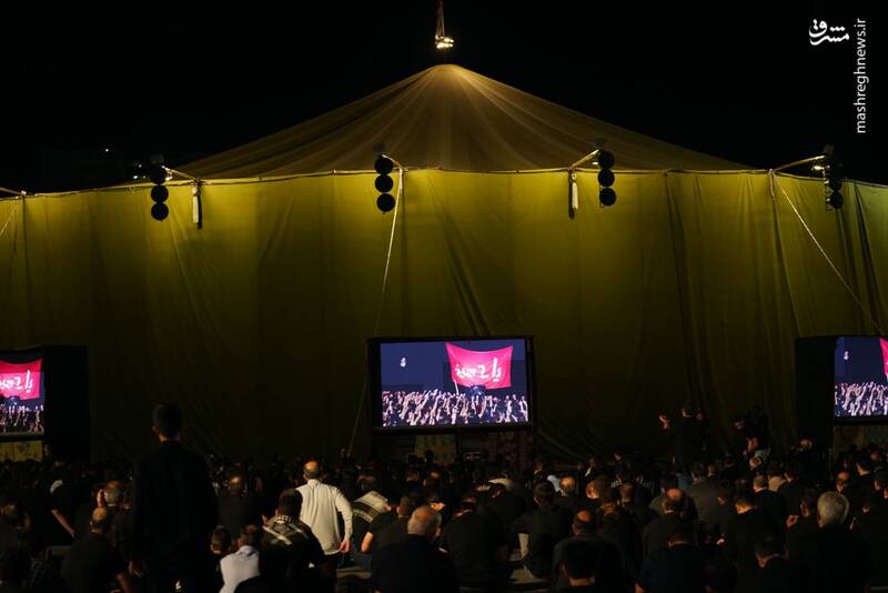 هیأت ۹۰ هزار مترمربعی سیاه و سفید محمود کریمی+عکس