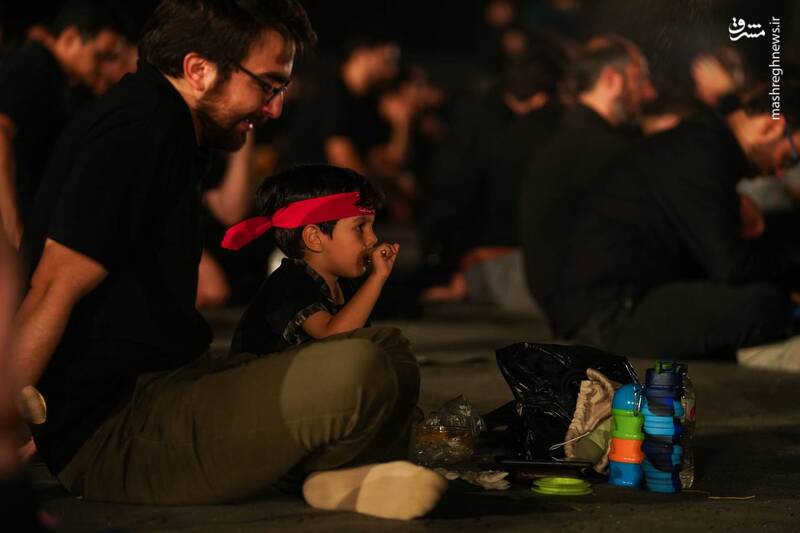 هیأت ۹۰ هزار مترمربعی سیاه و سفید محمود کریمی+عکس