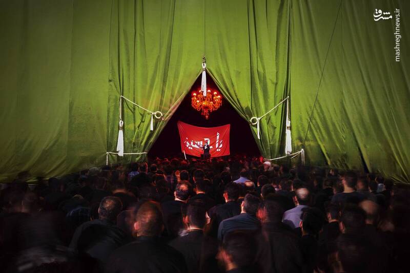 هیأت ۹۰ هزار مترمربعی سیاه و سفید محمود کریمی+عکس