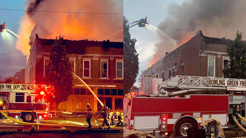 تاوان افشاگری علیه پدرخواندهی کرونا/ دفتر سناتور آمریکایی در آتش سوخت+عکس و فیلم