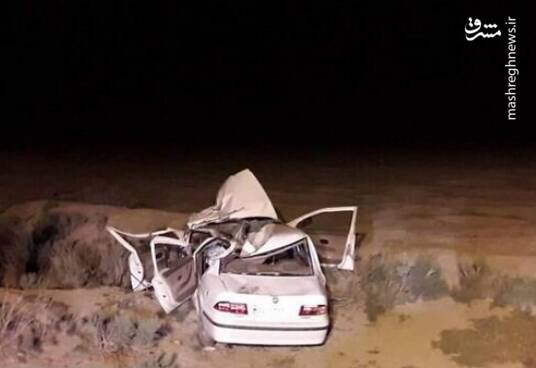 تصادف مرگبار سمند با شتر در اینچه برون