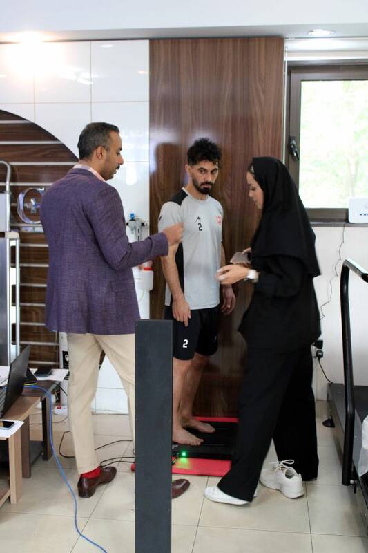 حضور پرسپولیسیها در تستهای پزشکی +عکس