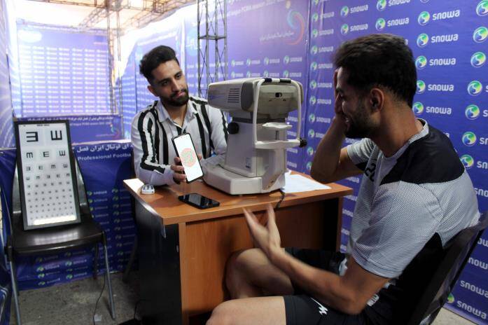 حضور پرسپولیسیها در تستهای پزشکی +عکس