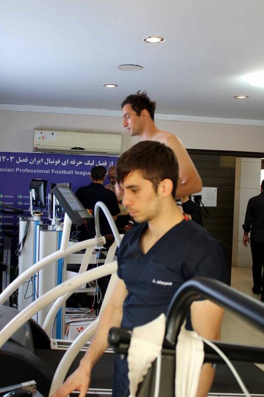 حضور پرسپولیسیها در تستهای پزشکی +عکس