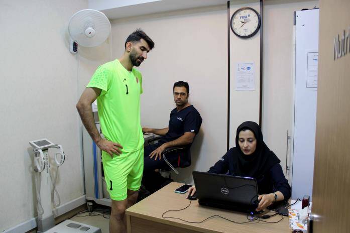 حضور پرسپولیسیها در تستهای پزشکی +عکس