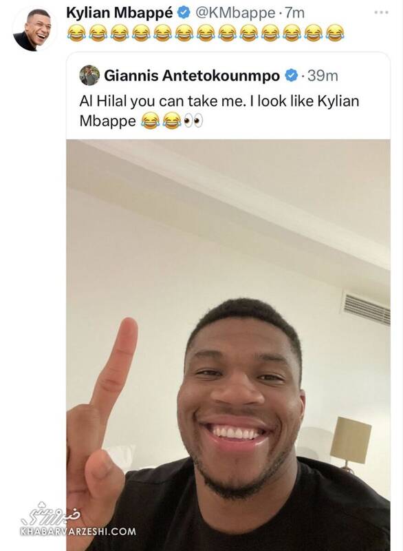 عکس| اولین واکنش امباپه به پیشنهاد نجومی الهلال/ ستاره فرانسوی موضوع را جدی نگرفته!