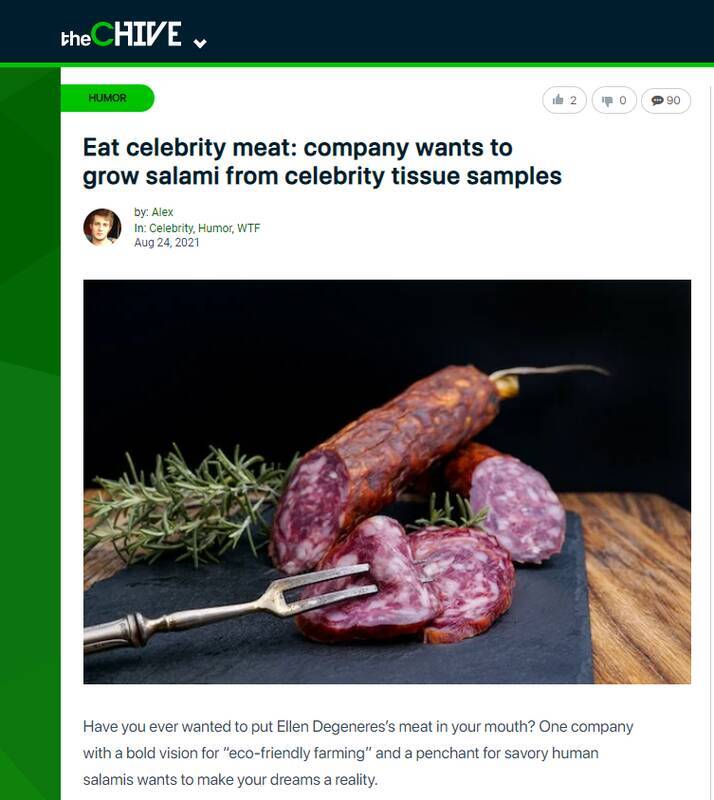 هنجارسازی از «همنوعخواری» به بهانه «تغییرات اقلیمی» / تبلیغ گوشت انسان در کانال ۴ تلویزیون انگلستان+فیلم و عکس