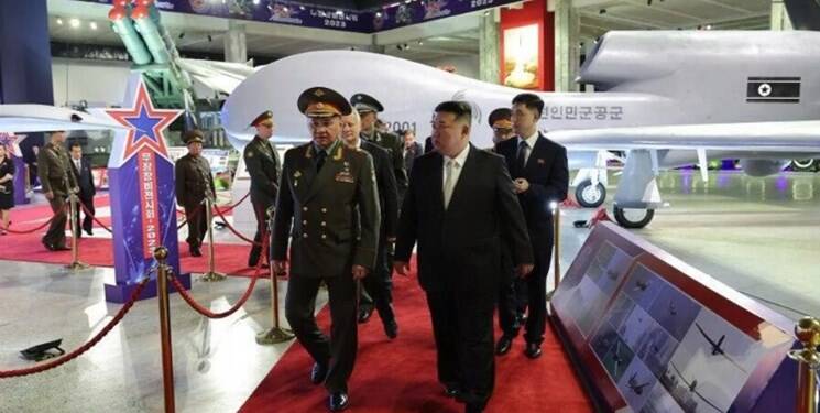 کره شمالی پهپاد مرموزش را به نمایش گذاشت+تصاویر