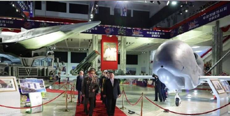 کره شمالی پهپاد مرموزش را به نمایش گذاشت+تصاویر