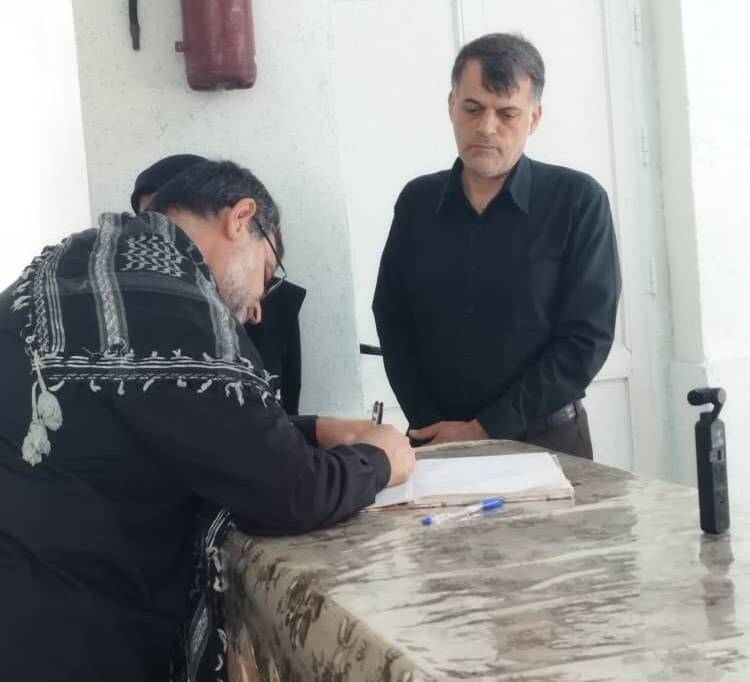 بازدید سردار تنگسیری از کودکان معلول ذهنی +عکس