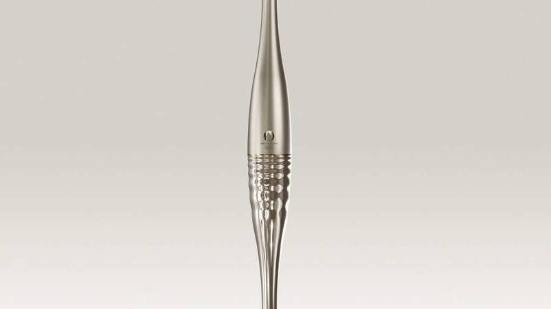 طراحی خاص مشعل المپیک پاریس