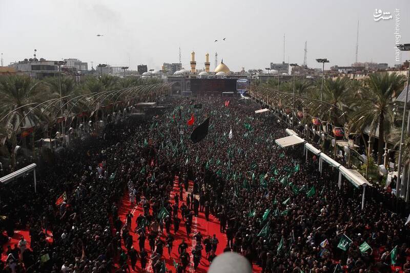 آغاز مراسم «رکضه طویریج» در کربلای معلی+فیلم و عکس