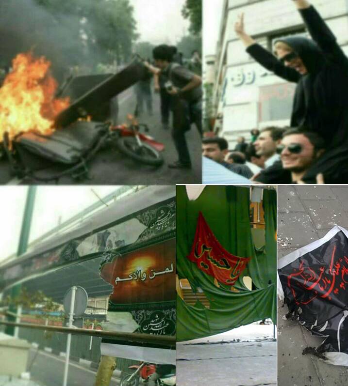 حمله آشوبگران به نمادهای مذهبی و فرهنگی + عکس و فیلم 3