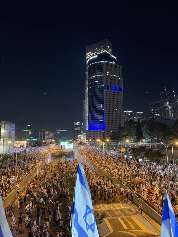 هفته سیام تظاهرات علیه نتانیاهو در سرزمینهای اشغالی +عکس