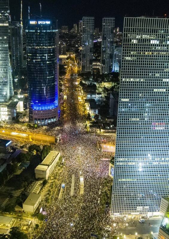 هفته سیام تظاهرات علیه نتانیاهو در سرزمینهای اشغالی +عکس