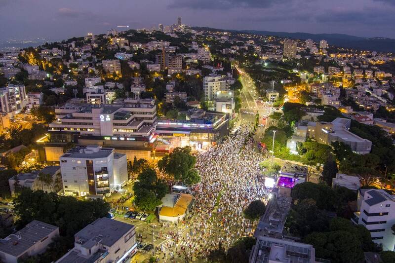 هفته سیام تظاهرات علیه نتانیاهو در سرزمینهای اشغالی +عکس